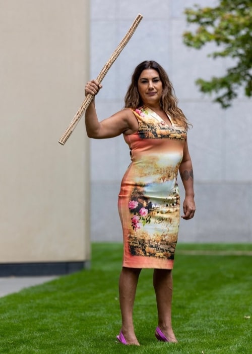 Lidia Thorpe as seen in a picture that was taken in March 2023, at the Parliament House, Canberra