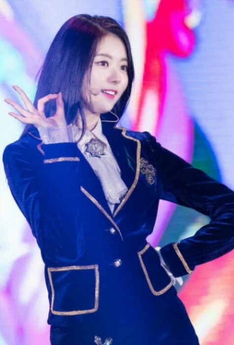 Lim Na-young as seen while performing during the Pyeongchang Winter Event on March 3, 2018