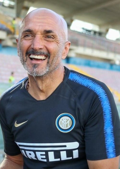 Luciano Spalletti as 'Inter Milan' manager in 2018
