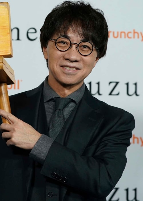 Makoto Shinkai as seen in an Instagram Post in October 2022