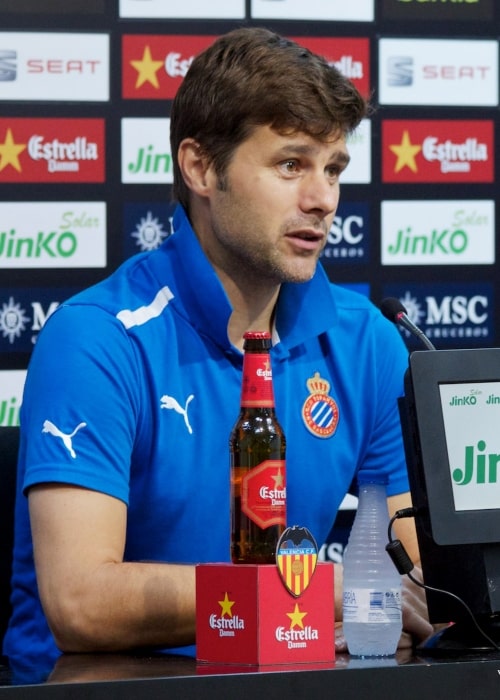 Mauricio Pochettino as coach of Espanyol in 2012