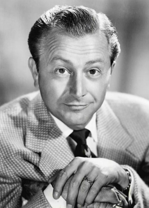 Robert Young as seen in a publicity photo from the television program 'Father Knows Best'