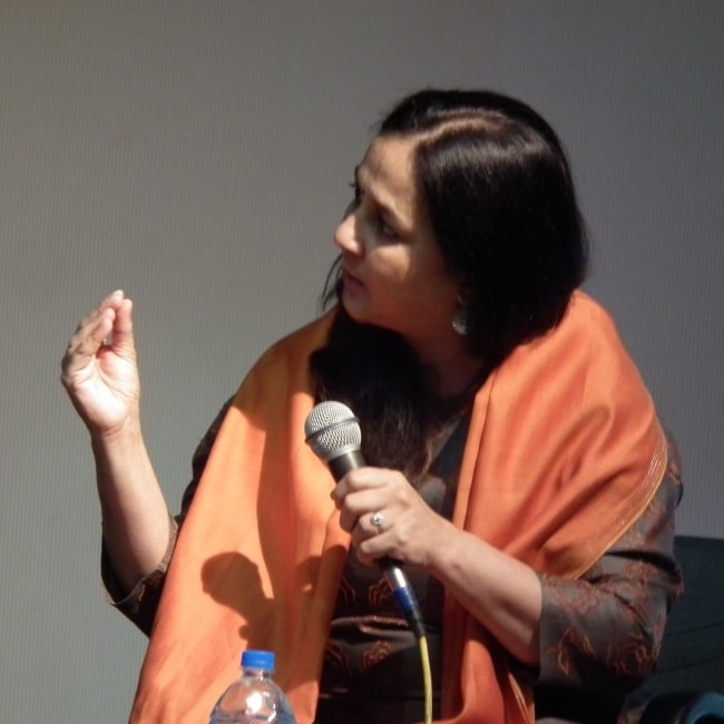 Rohini Nilekani as seen in a picture taken at Azim Premji Public Lecture Series on January 30, 2013