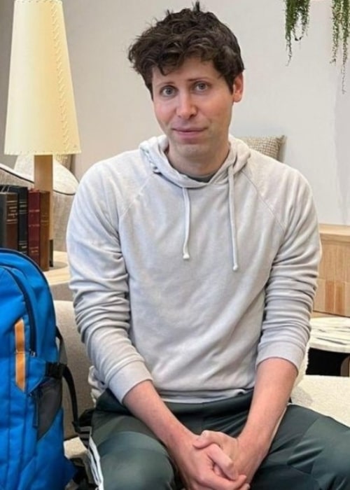 Sam Altman as seen in an Instagram Post in February 2023