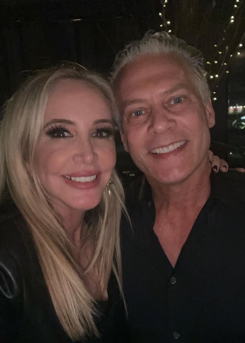 Shannon Beador as seen in a selfie wit her ex-husband David Beador that was taken in June 2023