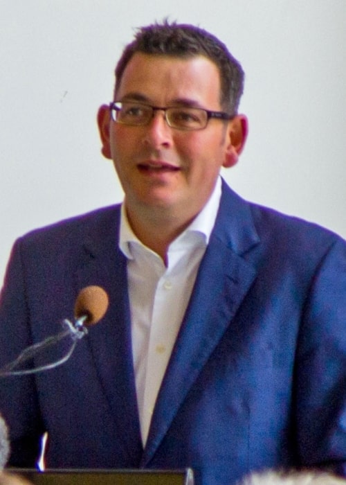 Daniel Andrews as seen while speaking at the launch of Melbourne International Games Week 2015