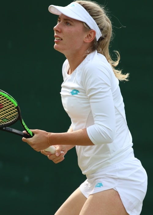 Ekaterina Alexandrova as seen in a picture taken during a game at the WM19 on July 6, 2019