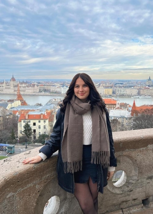 Eve Bennett as seen in a picture that was taken in December 2022, at the Fisherman's Bastion