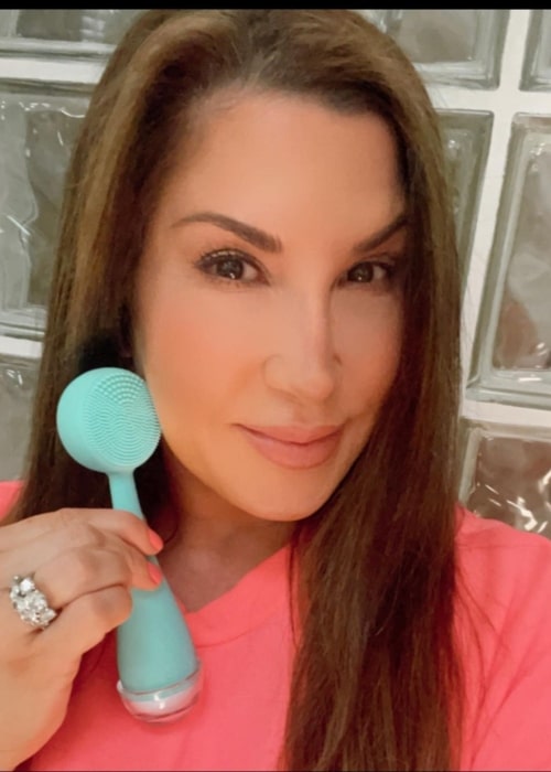 Jacqueline Laurita as seen in a selfie that was taken in June 2021