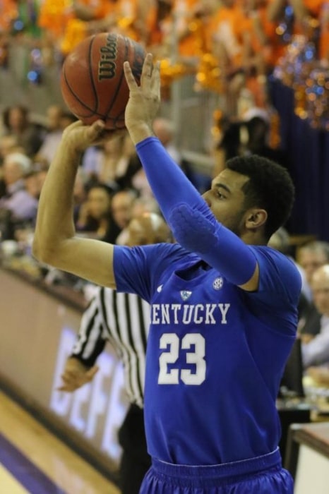 Jamal Murray as seen with Kentucky in 2016