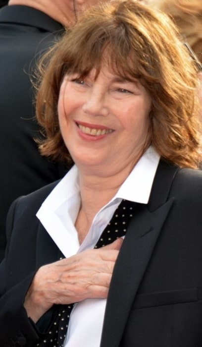 Jane Birkin as seen while smiling at the 2016 Cannes Film Festival