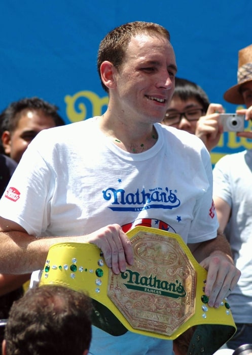 Joey Chestnut as seen at Nathan's Hot Dog Eating Contest in 2009