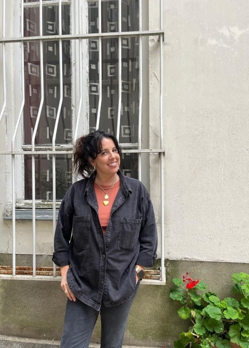 Katie LeBlanc as seen in a picture that was taken in Paris, France in November 2022