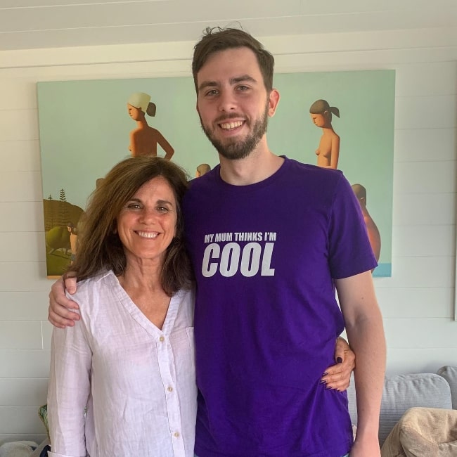 KryticZeuz as seen in a picture with his mother that was taken in October 2019