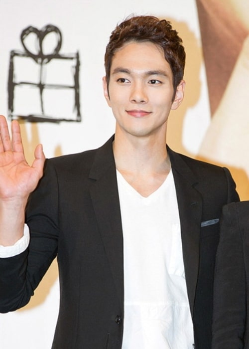 Lee Kyu-han as seen at a press conference for the television drama 'The Wedding Scheme' in March 2012