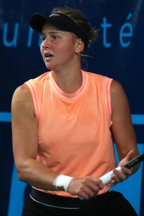 Liudmila Samsonova as seen at the 2019 ITF Poitiers