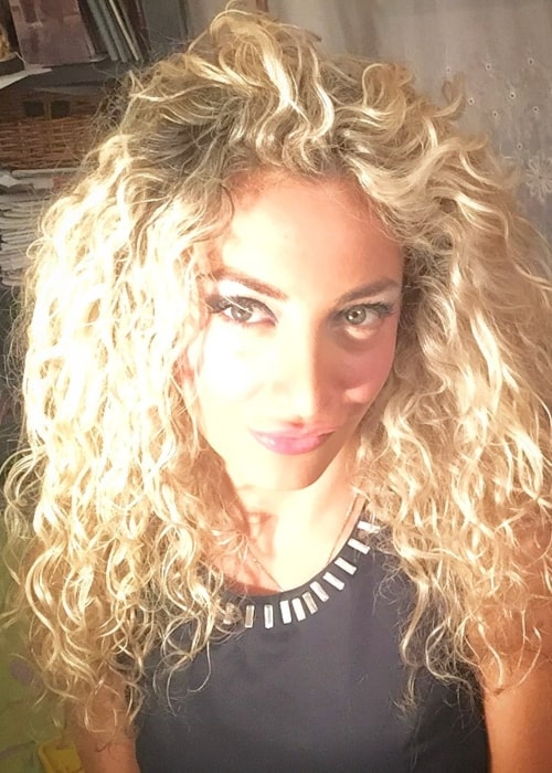 Marta Fascina as seen in a selfie that was taken in February 2020