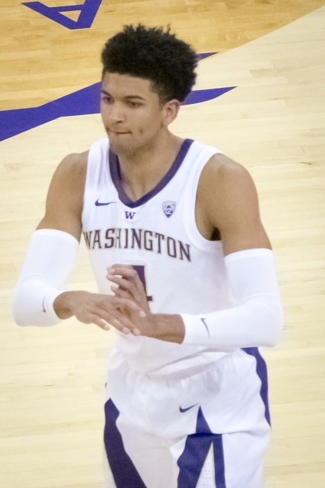 Matisse Thybulle as seen with 'Washington Huskies' in 2019