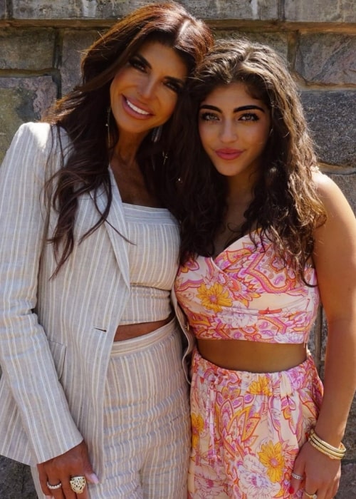 Milania Giudice as seen in a picture with her mother Teresa Guidice that was taken in May 2023