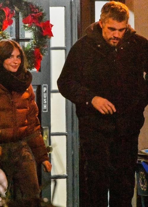 Orazio Rispo as seen in a picture with his girlfriend Emily Ratajkowski in New York, New York on December 12, 2022