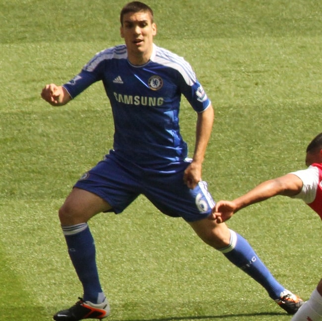 Oriol Romeu as seen while playing for Chelsea in 2012
