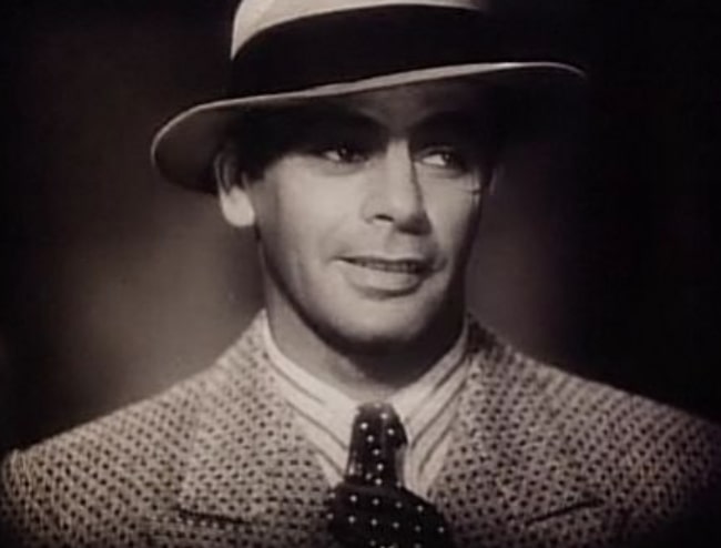 Paul Muni as seen in the trailer for 'Scarface' (1932)