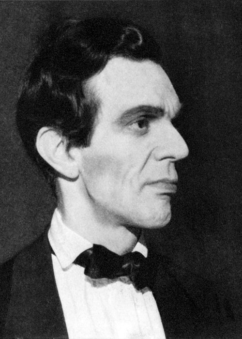 Raymond Massey as a young Lincoln who wanted principally to be let alone in October 1938