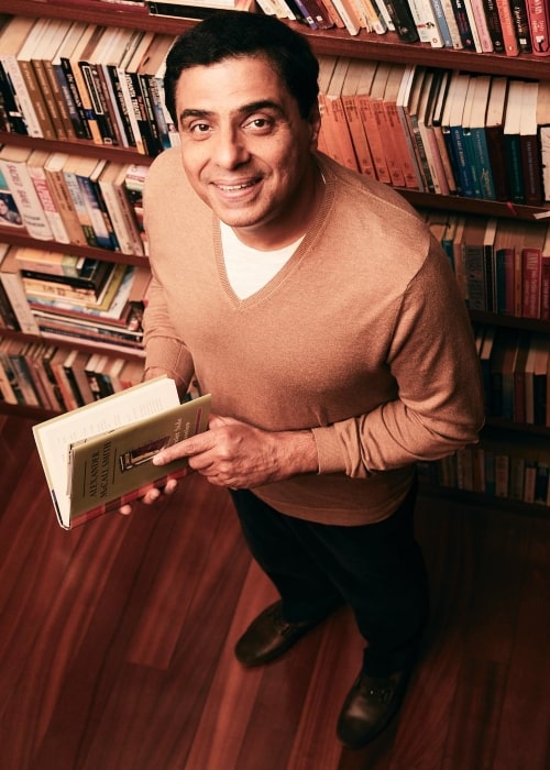 Ronnie Screwvala smiling for the camera in August 2021