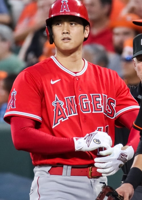 Shohei Ohtani #17 Los Angeles Angels in a picture taken on July 8, 2022