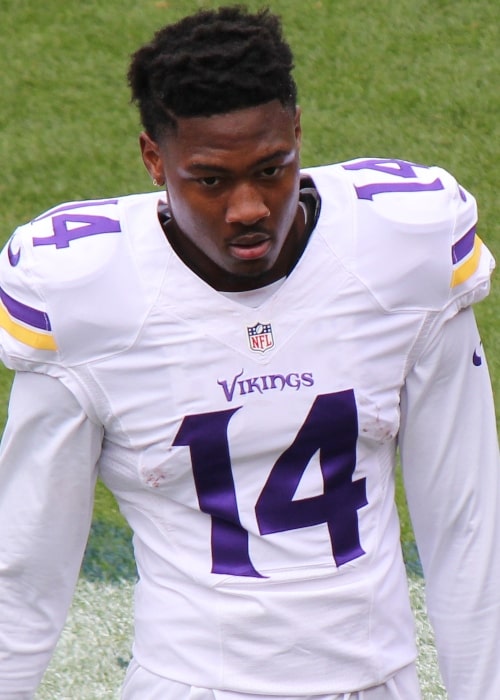 Stefon Diggs, a player on the National Football League on October 4, 2015