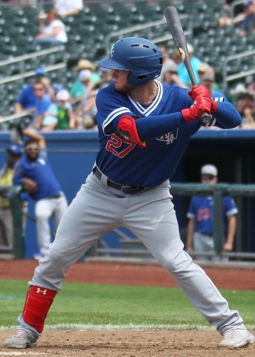 Alex Verdugo as seen during a game in 2018