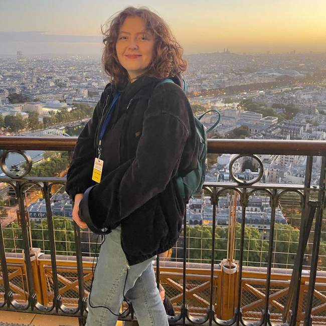 Alice Oseman as seen in an Instagram picture taken in Paris in July 2023