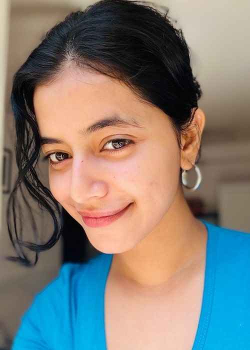 Alisha Parveen as seen in a selfie that was taken in February 2023