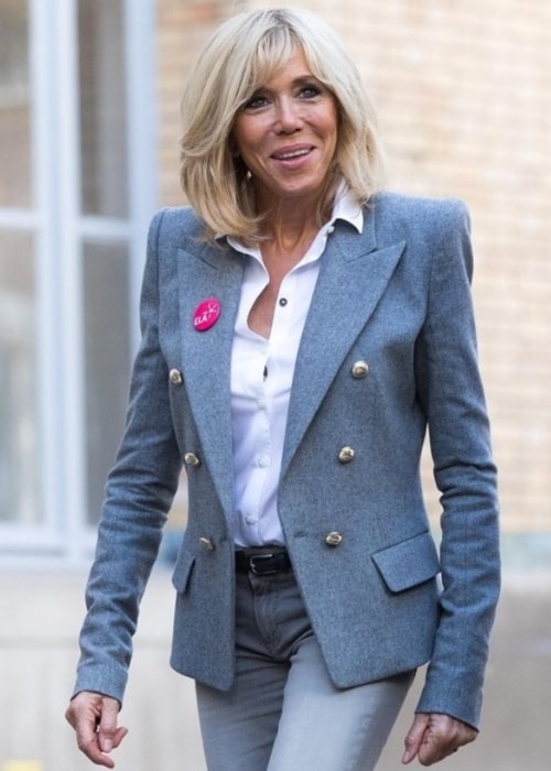 Brigitte Macron as seen in an Instagram Post in August 2022