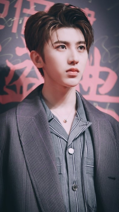 Cai Xukun as seen in 2018