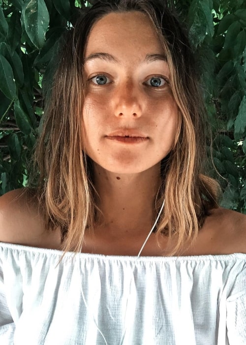 Camille Étienne in a selfie that was taken in June 2020