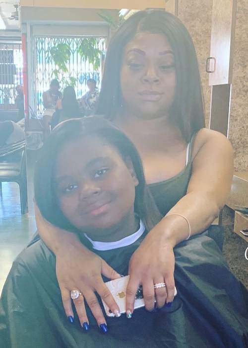 Countess Vaughn as seen in an Instagram picture with her daughter in September 2020