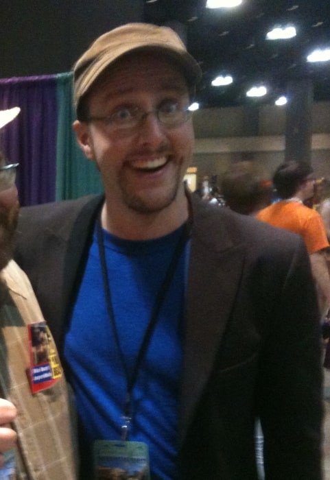 Doug Walker as seen while smiling for a picture at Connecticon The Connecticut Comicon in 2012