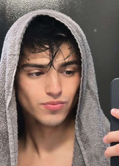 Eddie Preciado as seen in a selfie that was taken in April 2023