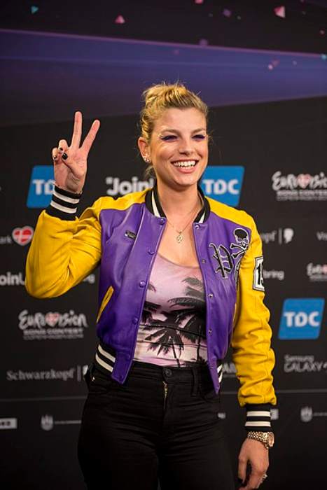 Emma Marrone as seen during the Eurovision Song Contest in 2014