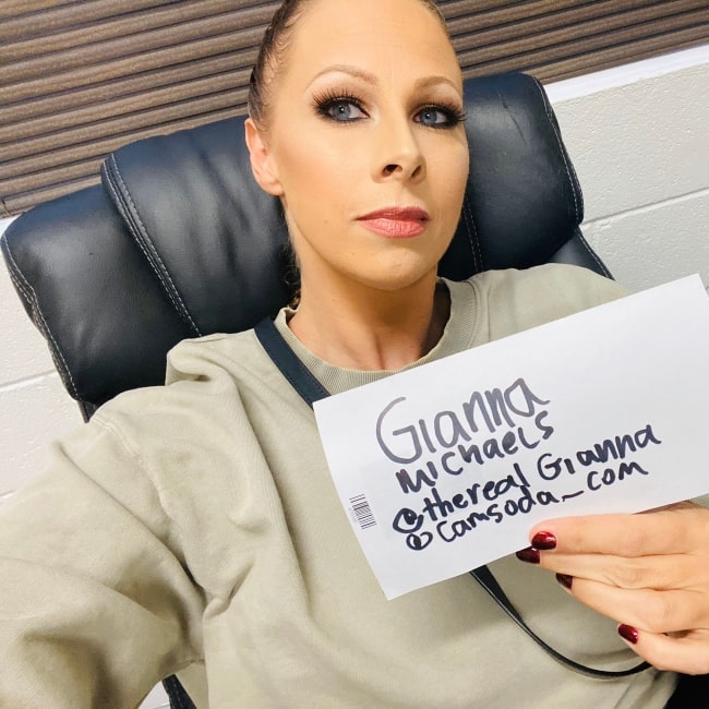 Gianna Michaels as seen in a picture that was taken in December 2019