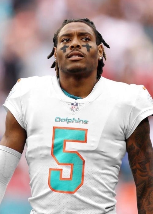 Jalen Ramsey as seen with the Miami Dolphins