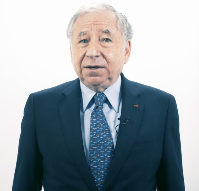 Jean Todt as seen while congratulating Croatia Rally for becoming a new round of WRC in 2020
