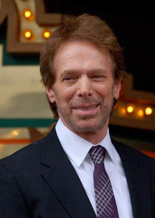 Jerry Bruckheimer seen at the ceremony to receive his star on the Hollywood Walk of Fame in 2013