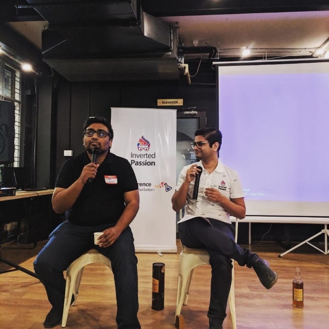 Kunal Shah as seen in a picture that was taken during an interview in Bangalore, in March 2018