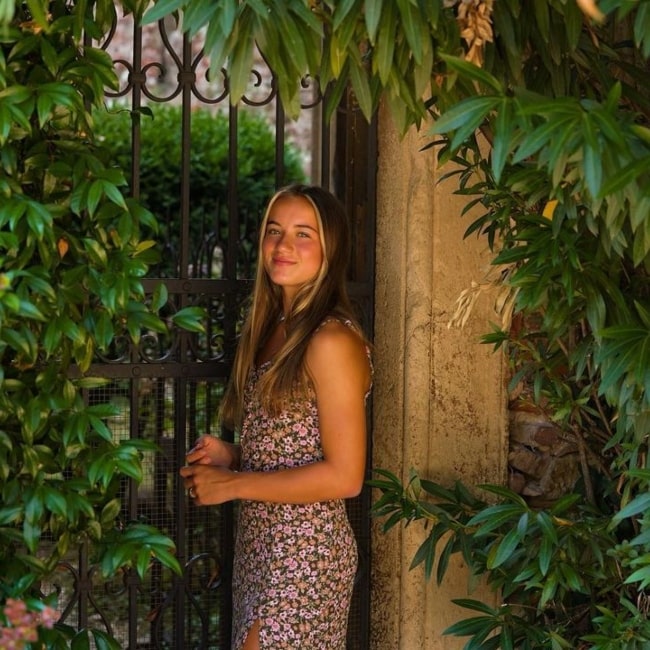 Lauren Klem as seen in a picture that was taken at July 2022, at Castello Di Thiene