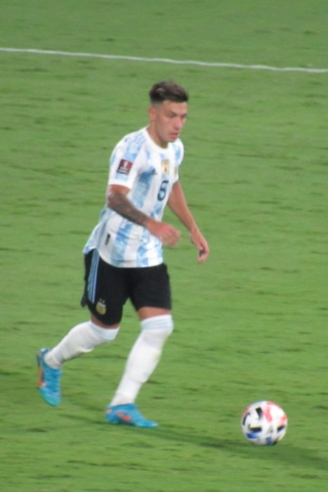 Lisandro Martínez as seen during a game in 2022