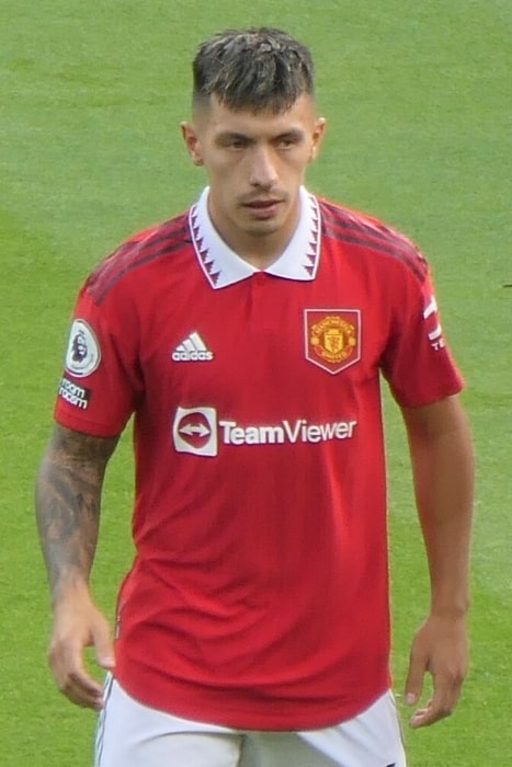 Lisandro Martínez as seen while playing for Manchester United in 2022