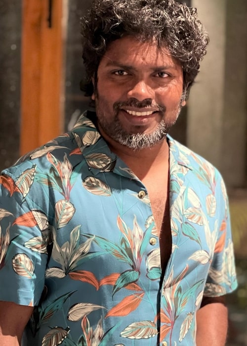 Pa. Ranjith as seen while smiling for the camera in December 2022