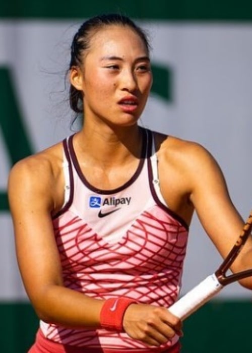 Qinwen Zheng as seen in an Instagram Post in May 2023